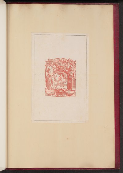 Drukkersmerk voor de Plantijnse Pers door Christoffel Jegher after Sir Peter Paul Rubens