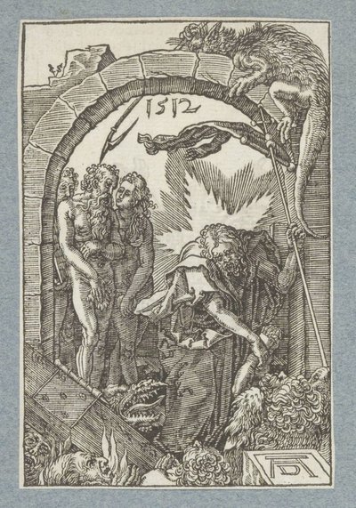 Christus in het voorgeborchte door Christoffel van Sichem (II)