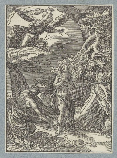Verdrijving uit het Paradijs door Christoffel van Sichem (II)