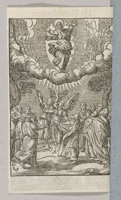 Hemelvaart van Christus door Christoffel van Sichem (II)