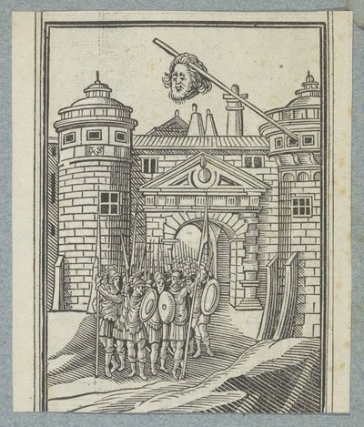 Hoofd van Holofernes door Christoffel van Sichem (II)