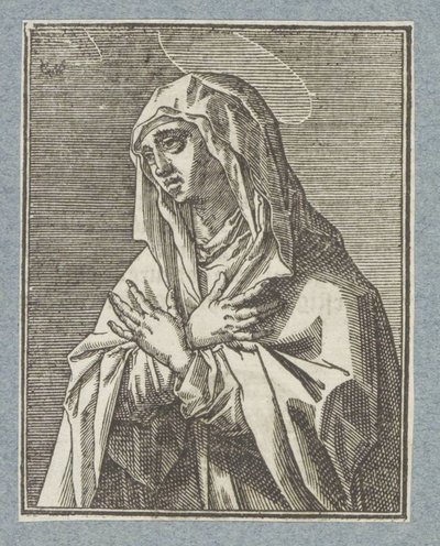 Rouwende Maria door Christoffel van Sichem (II)