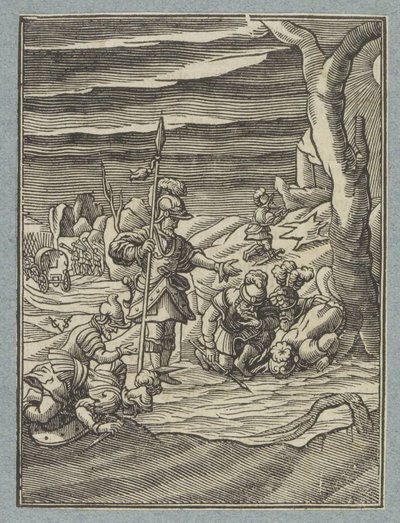 Selectie van Gideons manschappen door Christoffel van Sichem (II)