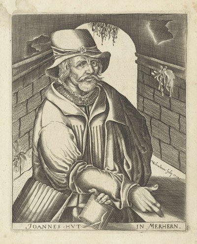 John Hus in Merhern door Christoffel van Sichem