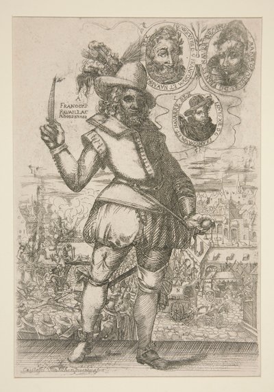 Francoys Ravaillac door Christoffel van Sichem I