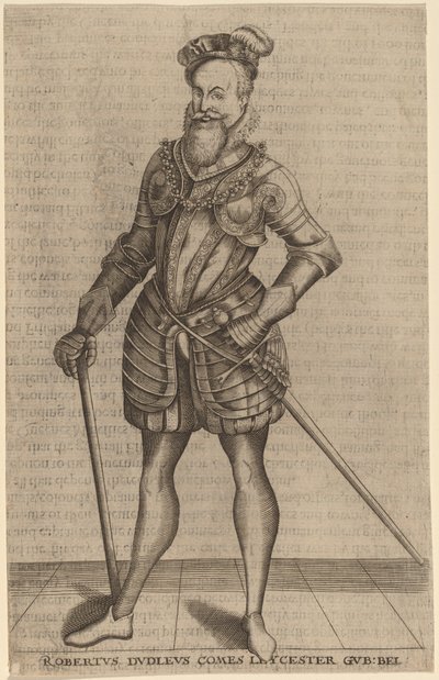 Robert Dudley, Graaf van Leicester door Christoffel van Sichem I