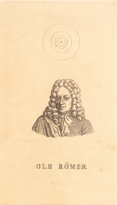 Ole Rømer door Christoffer Wilhelm Eckersberg