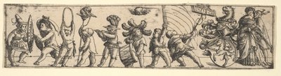 Fries met kinderen, 1531 door Christoph Bockstorffer