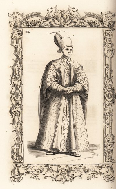Geknechte page van de sultan van Turkije, Ottomaanse Rijk door Christoph Krieger