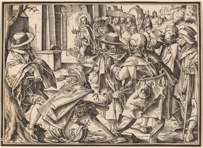 Christus Vertelt Zijn Discipelen over het Laatste Oordeel door Christoph Murer
