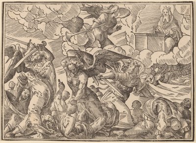 De vier ruiters van de Apocalyps door Christoph Murer