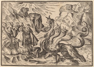 De Vier Ruiters van de Apocalyps door Christoph Murer