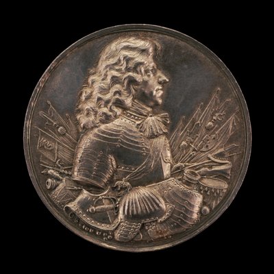 De Grote Keurvorst, of Don Johann van Oostenrijk [voorzijde], 1676 door Christoph Sucro