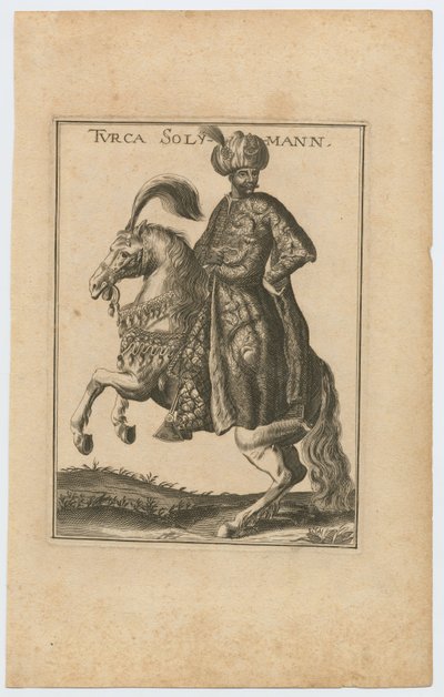 Suleiman II, Sultan van het Ottomaanse Rijk door Christoph Wiegel