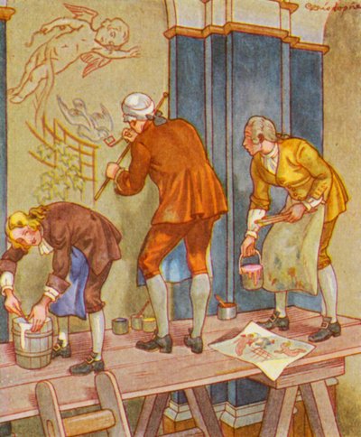 Decoratieschilder door Christophe (1856 1945)
