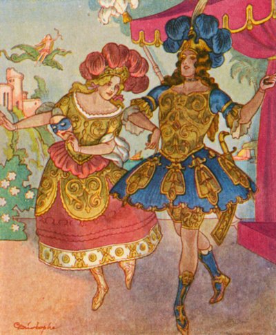 Ballet en Opera door Christophe (1856 1945)