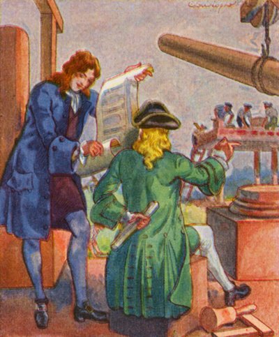 Baumeister / Bouwer door Christophe (1856 1945)
