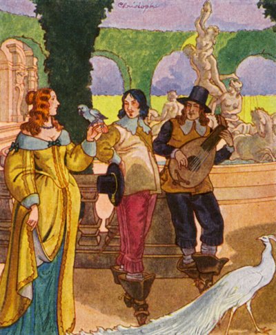 Pleziertuin door Christophe (1856 1945)