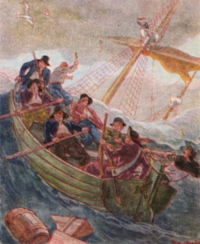 Piraten in Nood door Christophe (1856 1945)