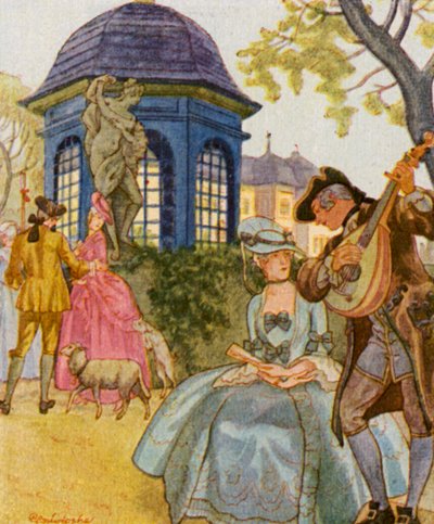 Herder Spel door Christophe (1856 1945)