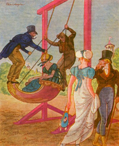 Schommel door Christophe (1856 1945)