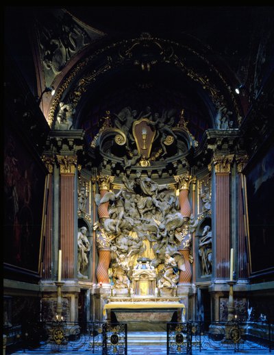 Altaarstuk van de Kapel van Corpus Domini - Kathedraal Sainte Marie Majeure, Toulon door Christophe Veyrier