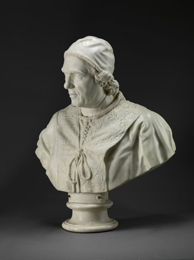 Paus Clemens XIV (1705-74) door Christopher (attr.to) Hewetson