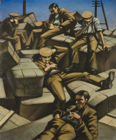 Doodmoe door Christopher Richard Wynne Nevinson