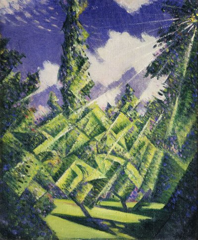 De Vier Seizoenen: Zomer door Christopher Richard Wynne Nevinson