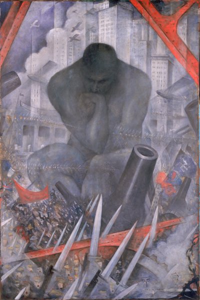 Twintigste Eeuw door Christopher Richard Wynne Nevinson