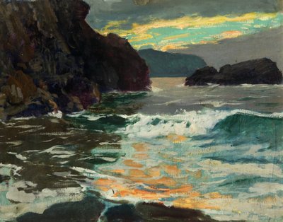 Avond, Cardigan Bay door Christopher Williams