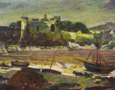 Kasteel van Laugharne, Carmarthenshire door Christopher Williams