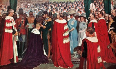 De investituur van de Prins van Wales door Christopher Williams
