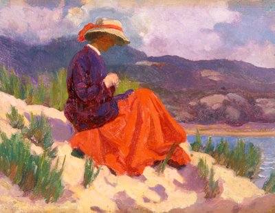 De rode jurk, 1893-1934 door Christopher Williams