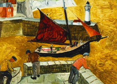 Mousehole, Cornwall door Christopher Wood