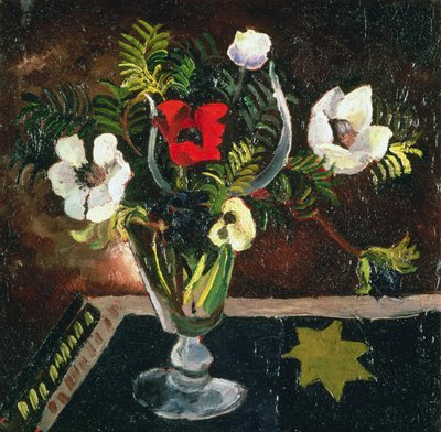 Stilleven van Bloemen door Christopher Wood