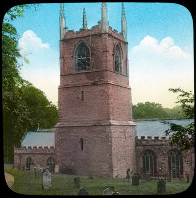Bodmin Kerk, Cornwall, eind 19e of begin 20e eeuw door Church Army Lantern Department