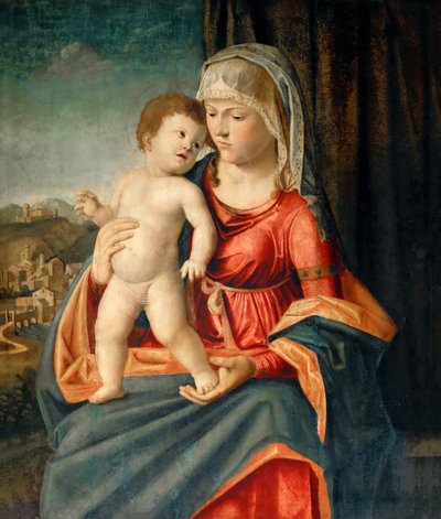 Madonna met Kind door Cima da Conegliano