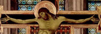 Crucifix (detail) door Cimabue