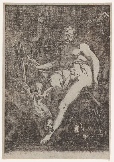 Sint Maria Magdalena in Boetedoening, 1590-1607 door Circle of Giuseppe Scolari