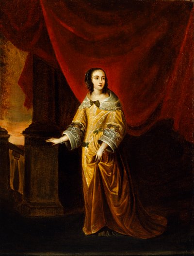 Portret van een Dame, 17e eeuw door Circle of Hieronymus Janssens