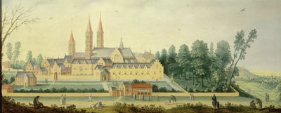 Het Kasteel en de Abdij van Egmond door Claes Jacobsz van der Heck