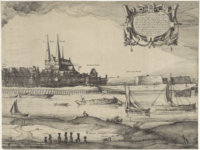 Profiel van Deventer (plaat IV) door Claes Jansz. Visscher (II) (possibly)