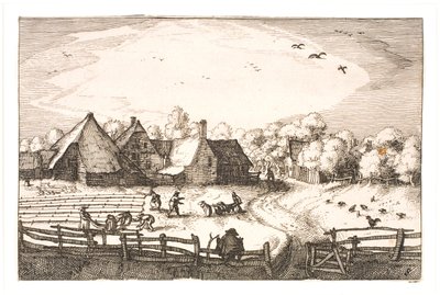 Bleekvelden bij de Haarlemmerhout door Claes Jansz. Visscher