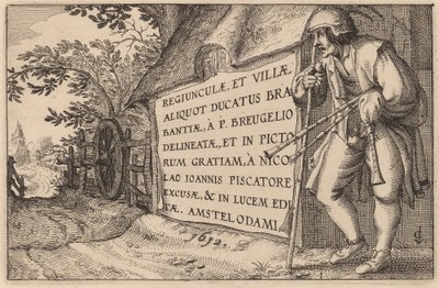 Titelpagina door Claes Jansz Visscher after Johannes van Doetechum, the Elder after Lucas