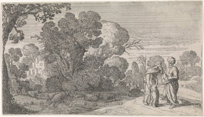 Verdrijving van Hagar en Ismaël (Geschiedenis van Abraham) door Claes Moeyaert