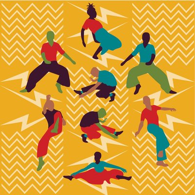 All Night Northern Soul Dansers door Claire Huntley