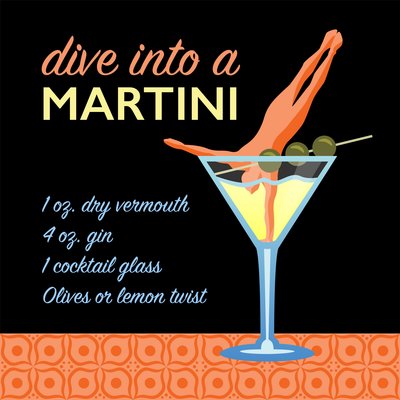 Klassieke Martini door Claire Huntley