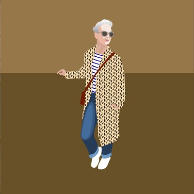 Portret van Alyson Walsh, oprichter van ThatsNotMyAge door Claire Huntley
