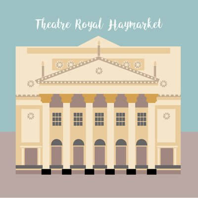 Theatre Royal Haymarket door Claire Huntley